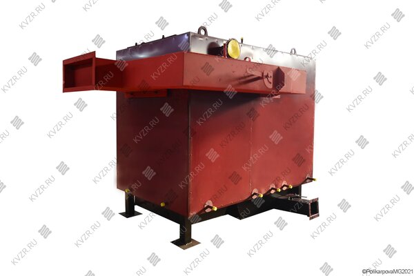 Водогрейный котел 0.35 МВт работающий без дымососа