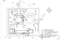 Схема подключения и монтажа водогрейного промышленного котла 630 кВт на естественной тяге